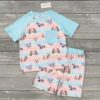 Puppy Blossoms - Boy Loungewear Set