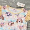 Puppy Blossoms - Girl Loungewear Set