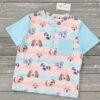Puppy Blossoms - Boy Top